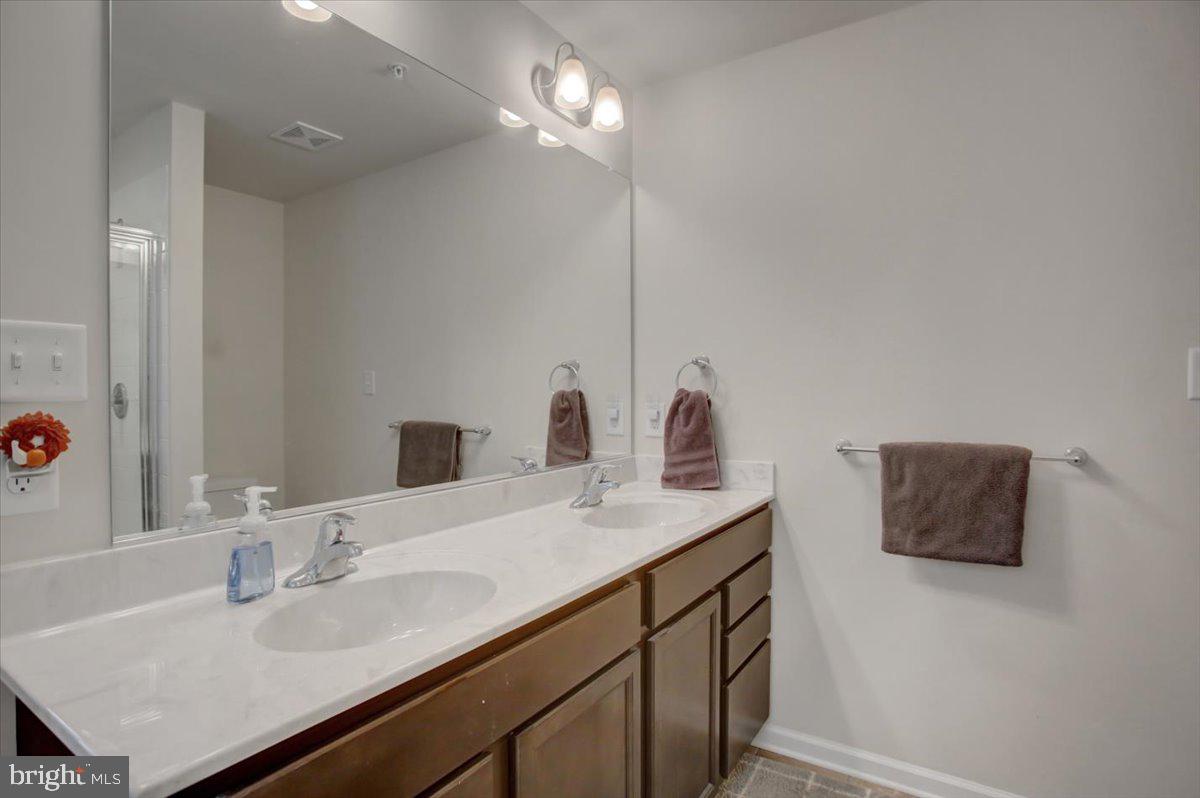 9822 Ripple Drive Williamsport, MD 21795 - Photo 19 of 41 a bathroom with a sink and a mirror