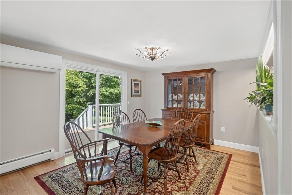 7 Brook Street Plympton, MA 02367 - Photo 11 of 42 a view of a dining room with furniture window and wooden floor