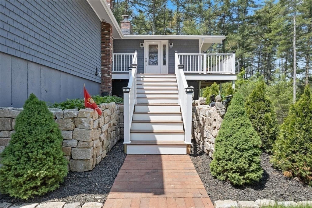 7 Brook Street Plympton, MA 02367 - Photo 30 of 42 a view of a house with a yard