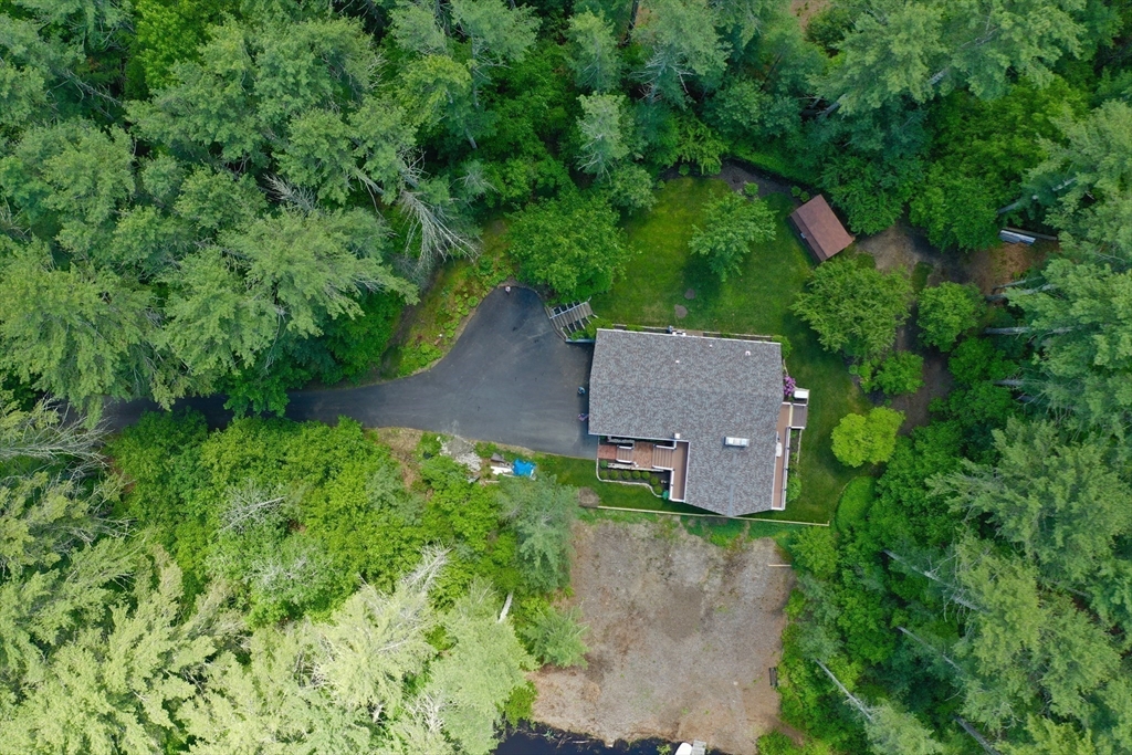7 Brook Street Plympton, MA 02367 - Photo 34 of 42 an aerial view of a house with yard and green space