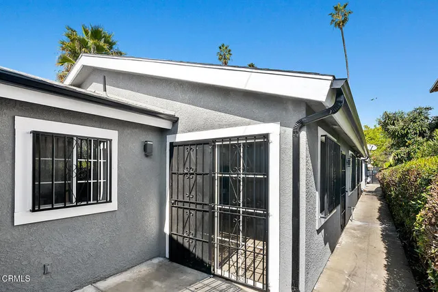 a view of outdoor space and deck