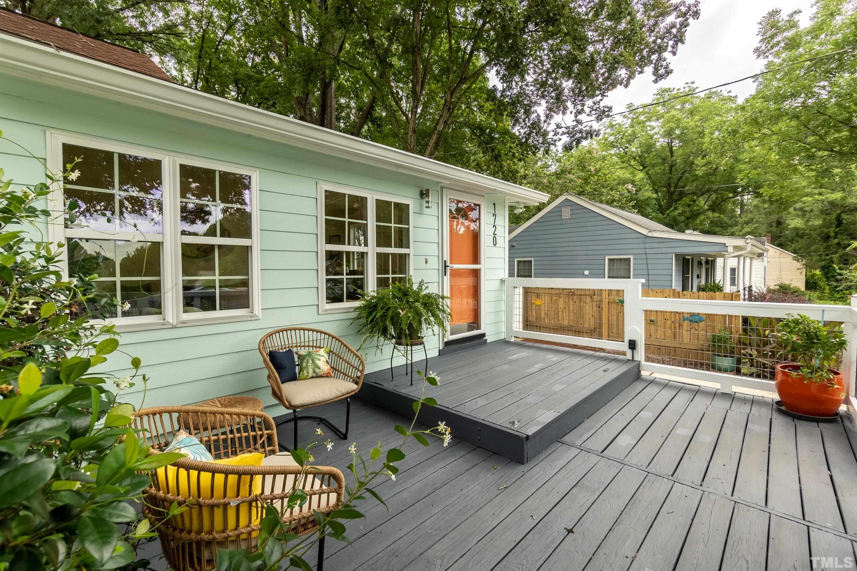 1720 Bennett Street Raleigh, NC 27604 - Photo 34 of 46 a view of house with patio outdoor seating