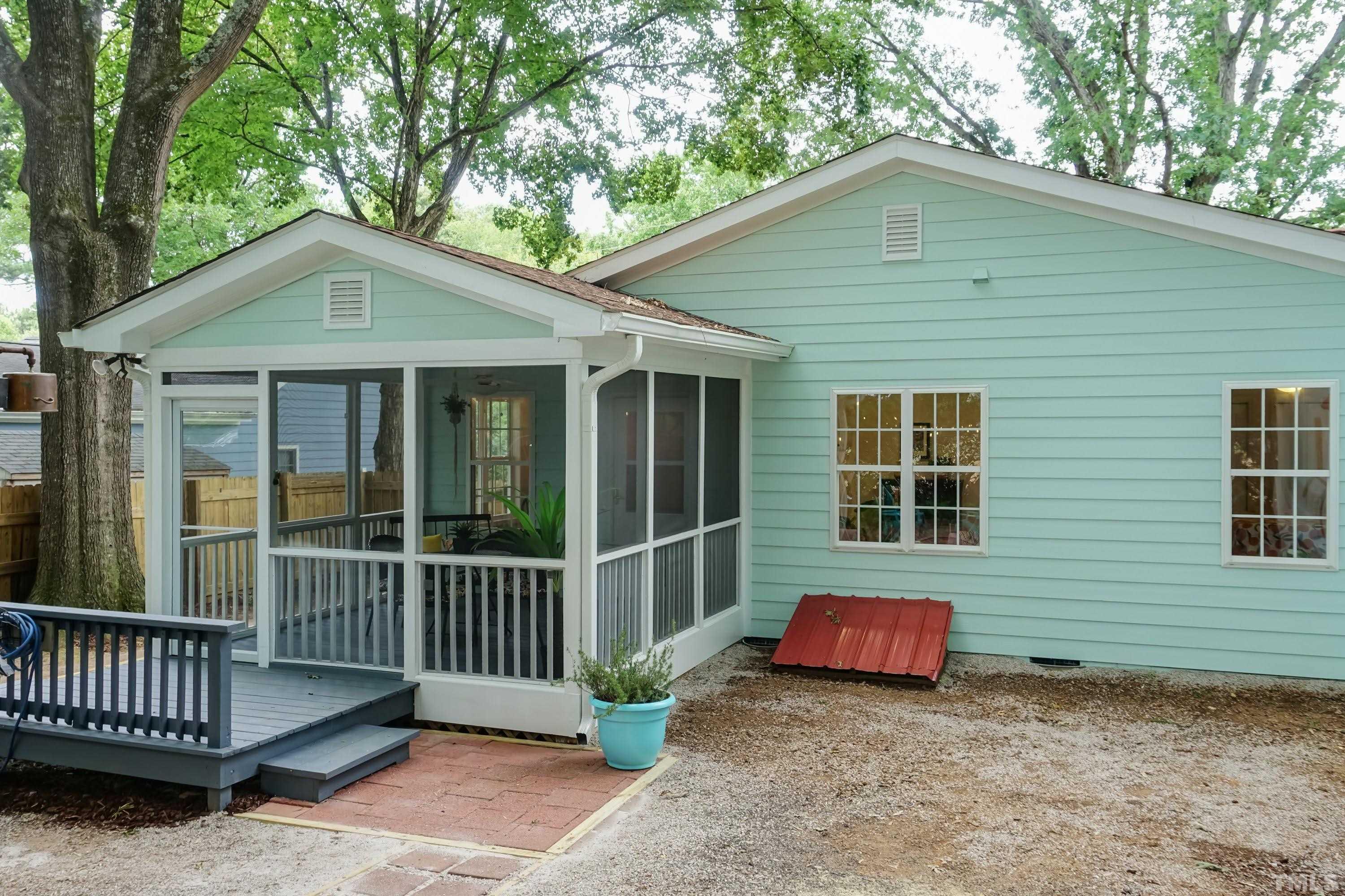 1720 Bennett Street Raleigh, NC 27604 - Photo 39 of 46 a front view of a house with a porch