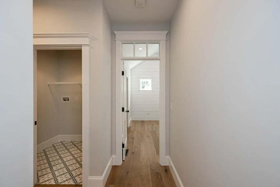 55 Palmer Road Mashpee, MA 02649 - Photo 27 of 42 a view of a hallway with wooden floor and closet