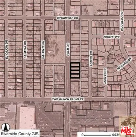 $399,000 | 4 Commercial Lots On Palm Drive, Desert Hot Springs, CA 92240