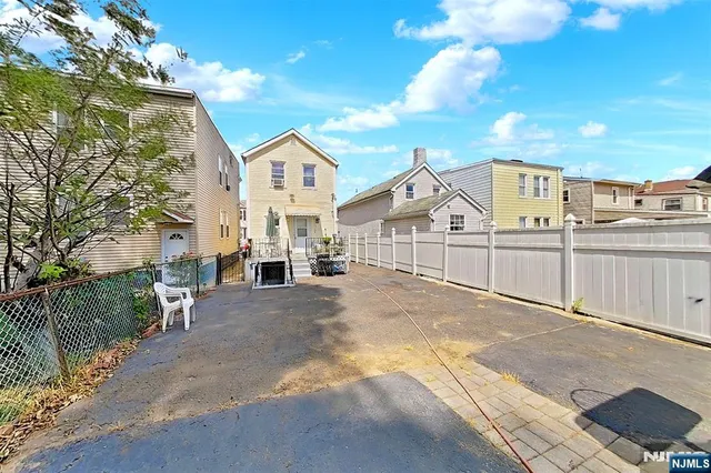 a view of a house with a patio