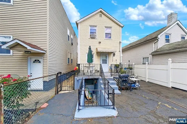 a balcony view with a sink