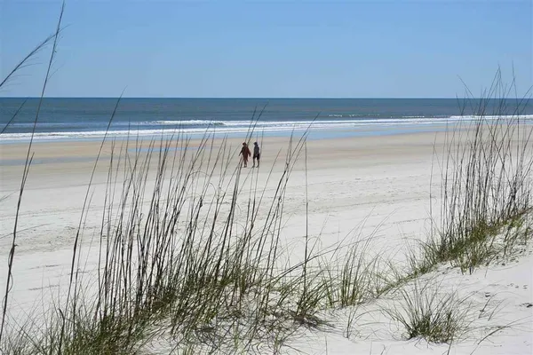 a view of a lake with houses