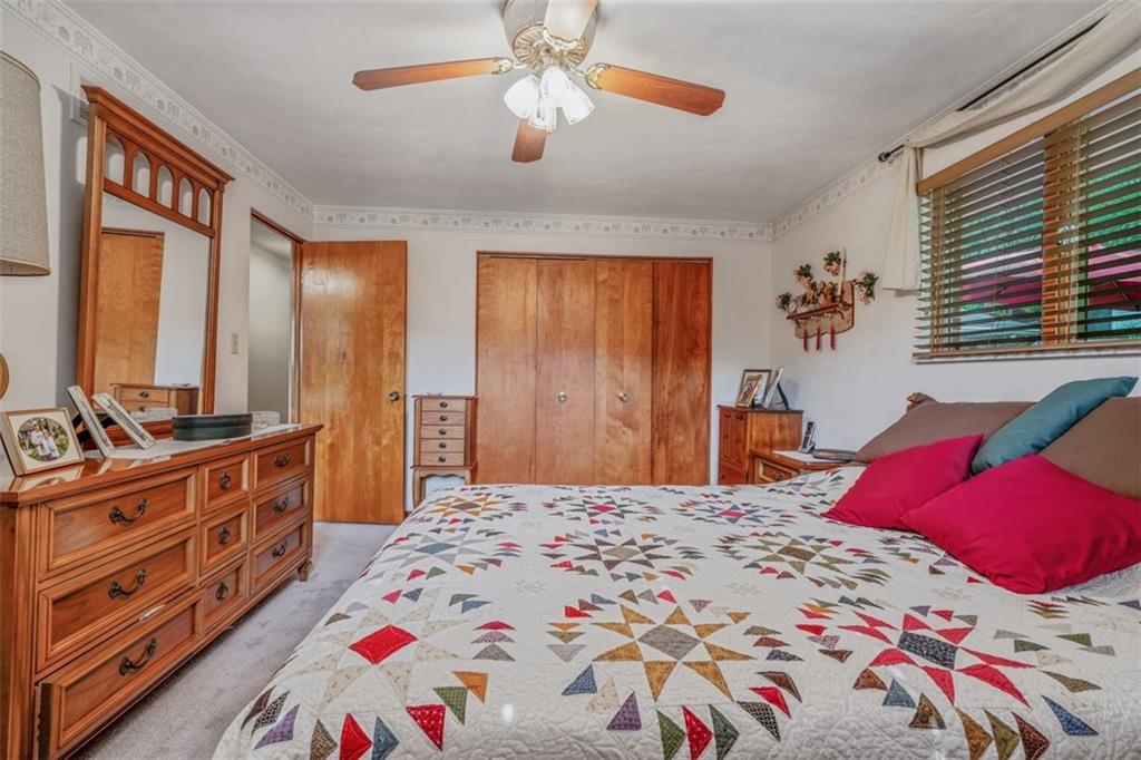 2668 Pangburn Hollow Road Monongahela, PA 15063 - Photo 25 of 44 a bedroom with a bed and a dresser in it