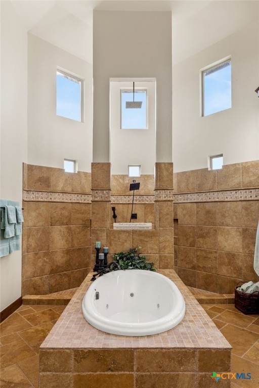 134 Bandit Beach Road New Braunfels, TX 78130 - Photo 28 of 46 a bathroom with a sink a toilet and shower