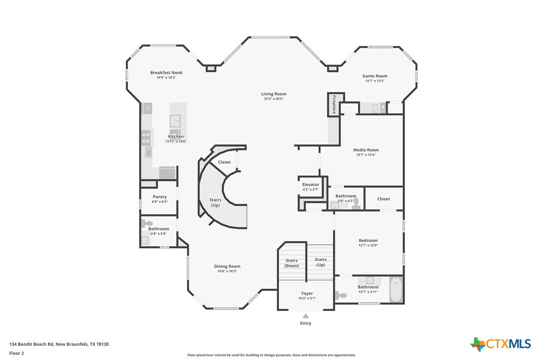 134 Bandit Beach Road New Braunfels, TX 78130 - Photo 45 of 46 a picture of a bench in a white house