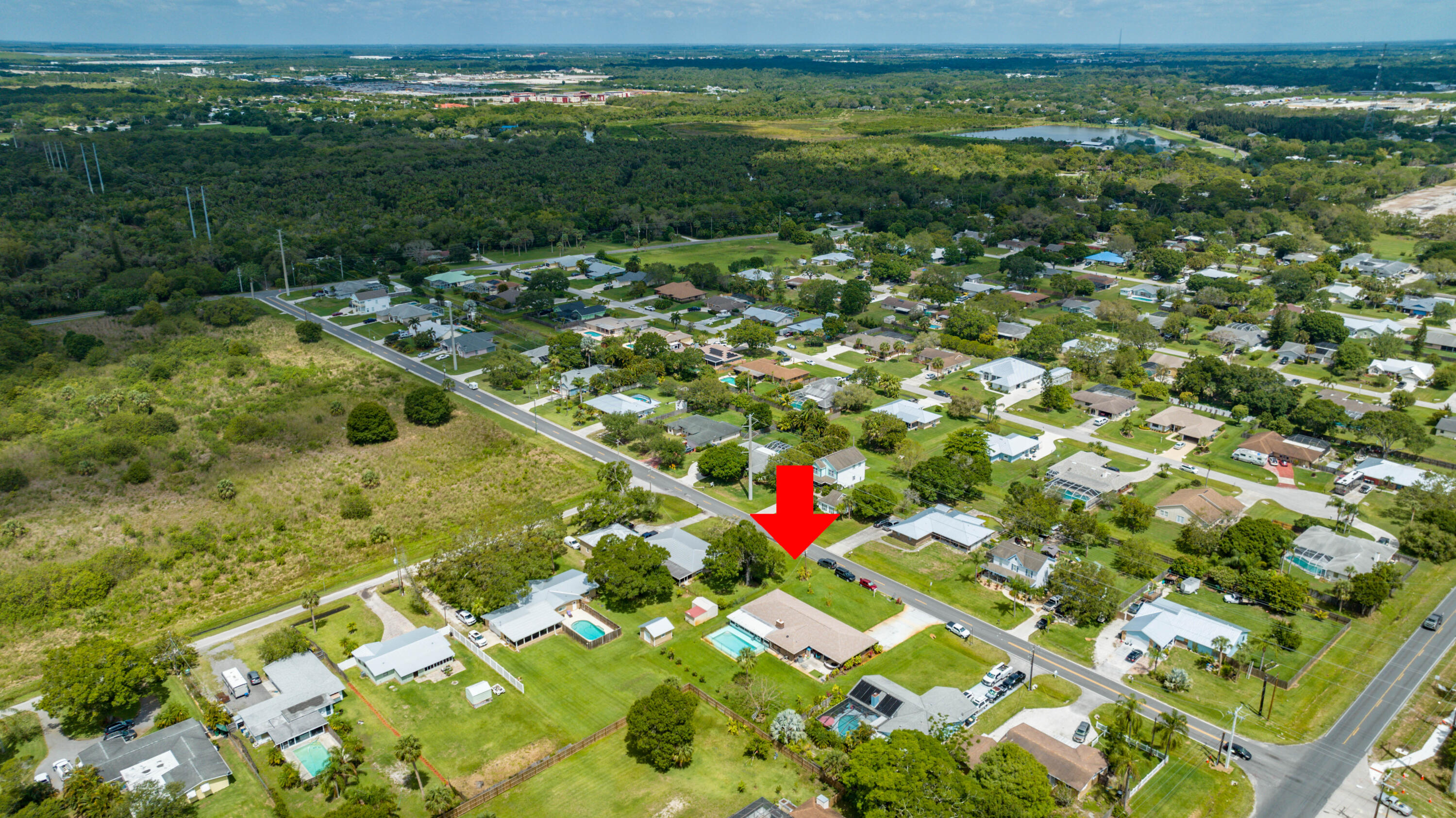 905 West Weatherbee Road Fort Pierce, FL 34982 - Photo 8 of 29 905 Drone--5