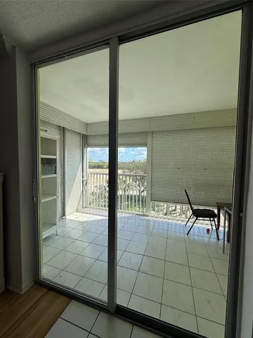 a view of front door