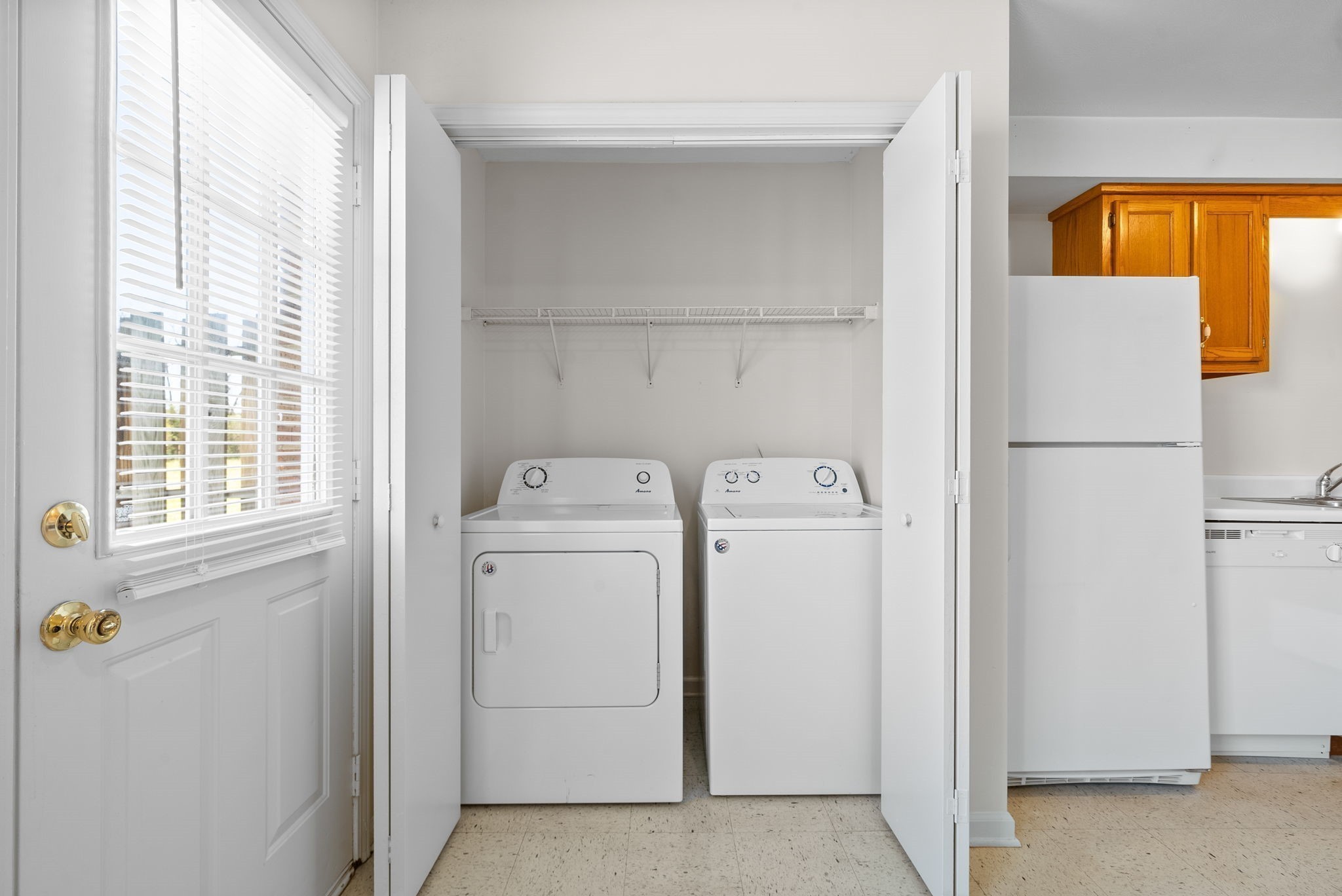 630 Needmore Road, Unit A Clarksville, TN 37040 - Photo 14 of 24 a utility room with dryer and washer