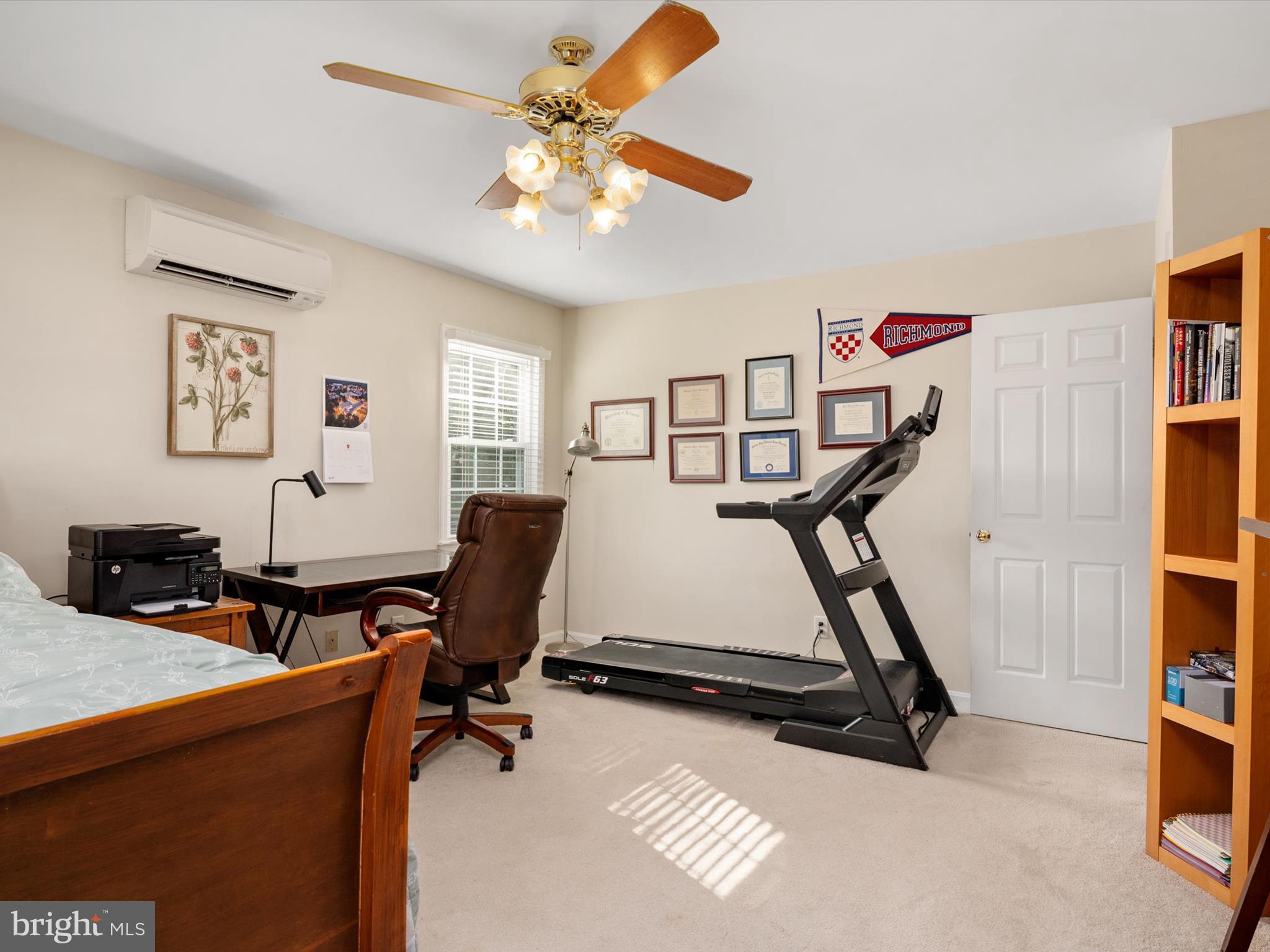 1711 Peartree Lane Crofton, MD 21114 - Photo 30 of 65 a view of a workspace with furniture and a window