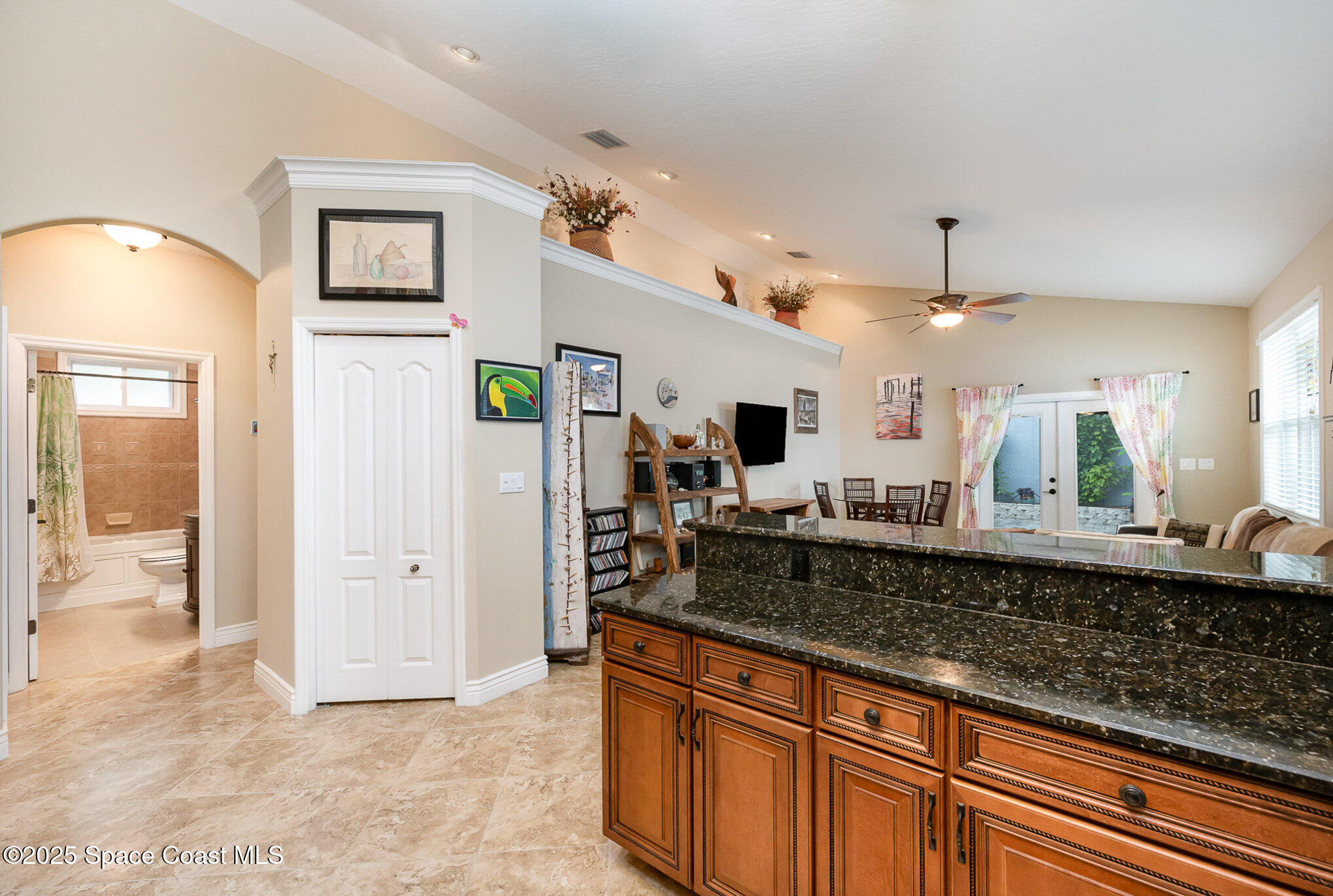 210 Sutton Street Rockledge, FL 32955 - Photo 10 of 39 Kitchen to Bedrooms
