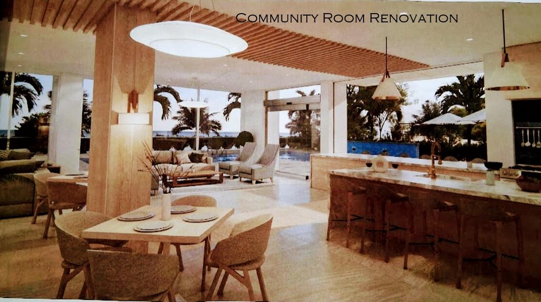 3000 South Ocean Boulevard, Unit 6010 Boca Raton, FL 33432 - Photo 33 of 34 ST Community Room Renovation