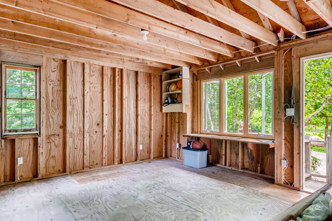 345 N Road Chilmark, MA 02535 - Photo 23 of 26 a view of an empty room with a window