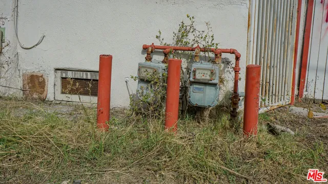 a aerial view of a town with many houses