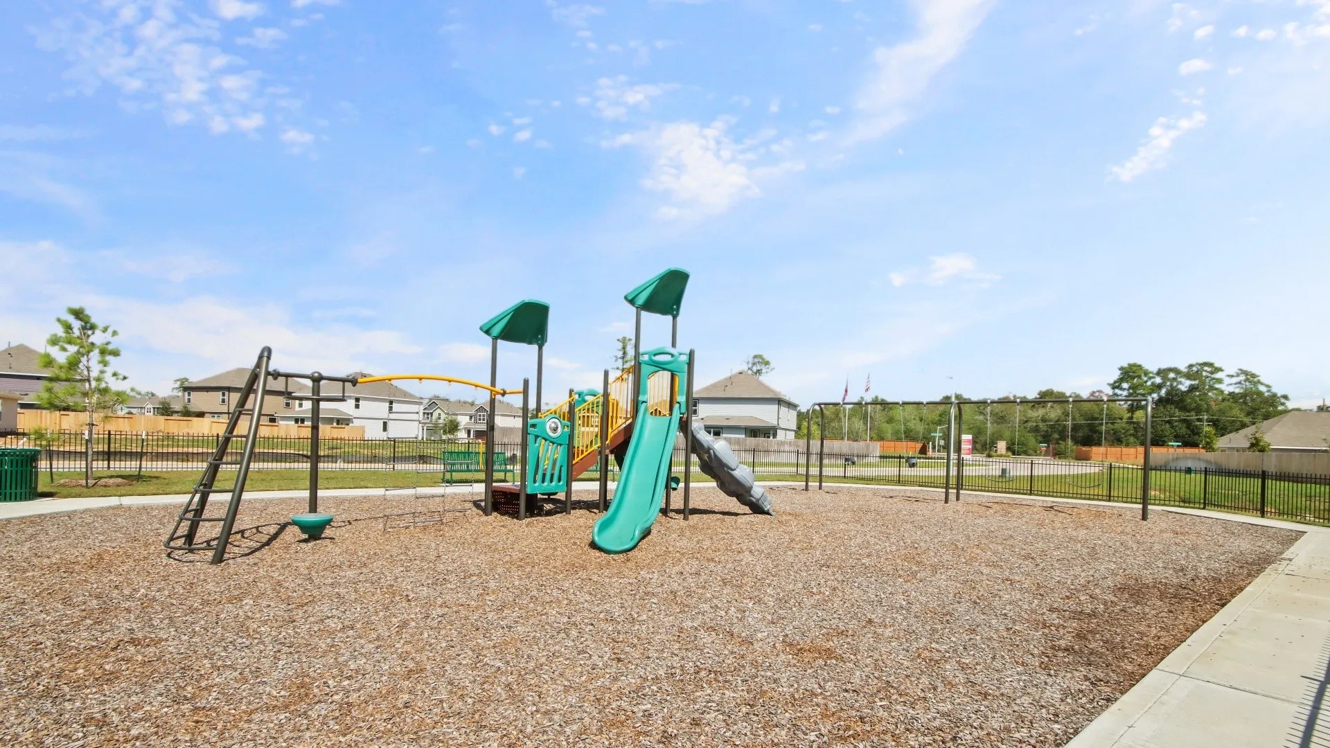 2257 Onyx Lane Conroe, TX 77301 - Photo 15 of 19 a view of outdoor space with playground and green space