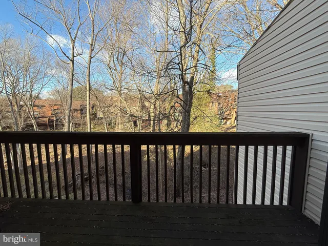 a view of a wooden roof