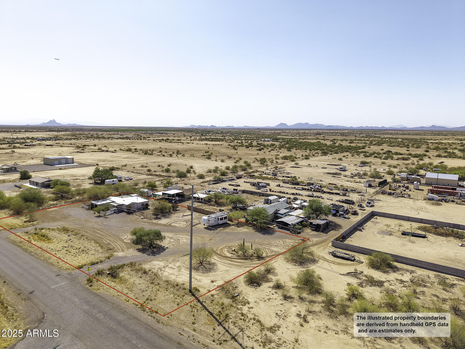 9505 West Milligan Road Arizona City, AZ 85123 - Photo 38 of 45 an aerial view of residential building and ocean