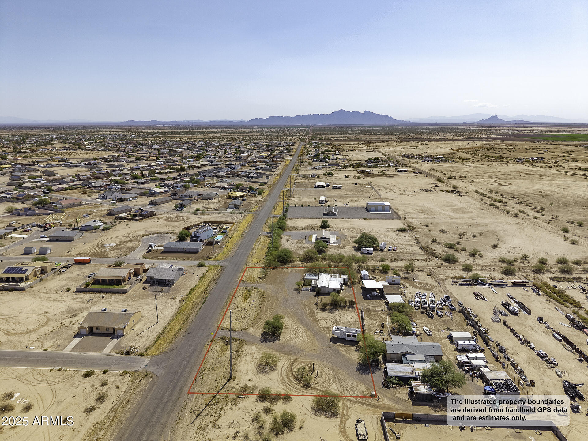 9505 West Milligan Road Arizona City, AZ 85123 - Photo 39 of 45 an aerial view of residential building and ocean