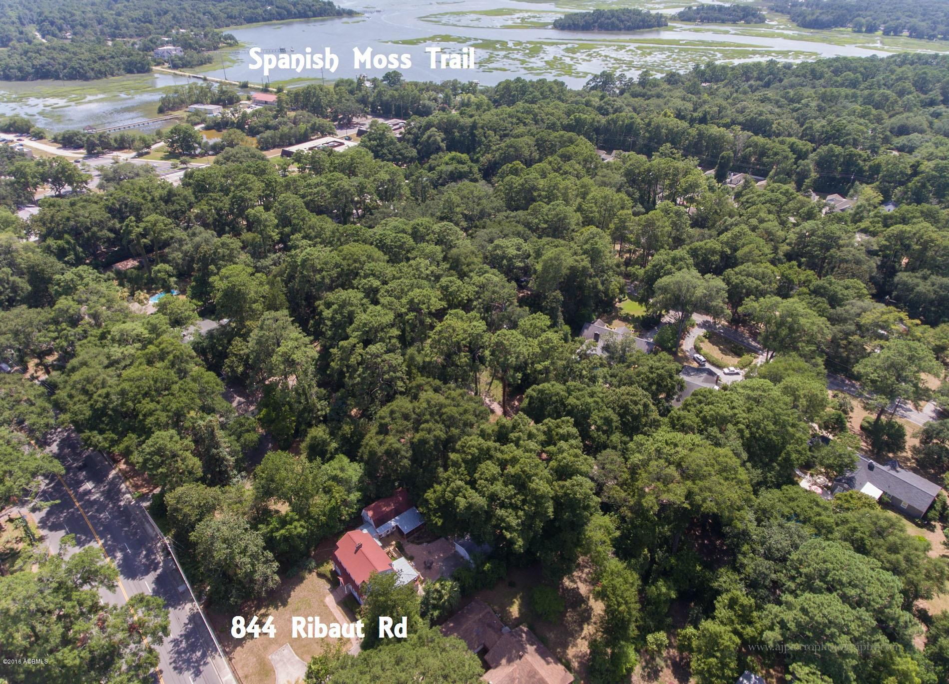 844 Ribaut Road Beaufort, SC 29902 - Photo 5 of 38 Aerial with text 2