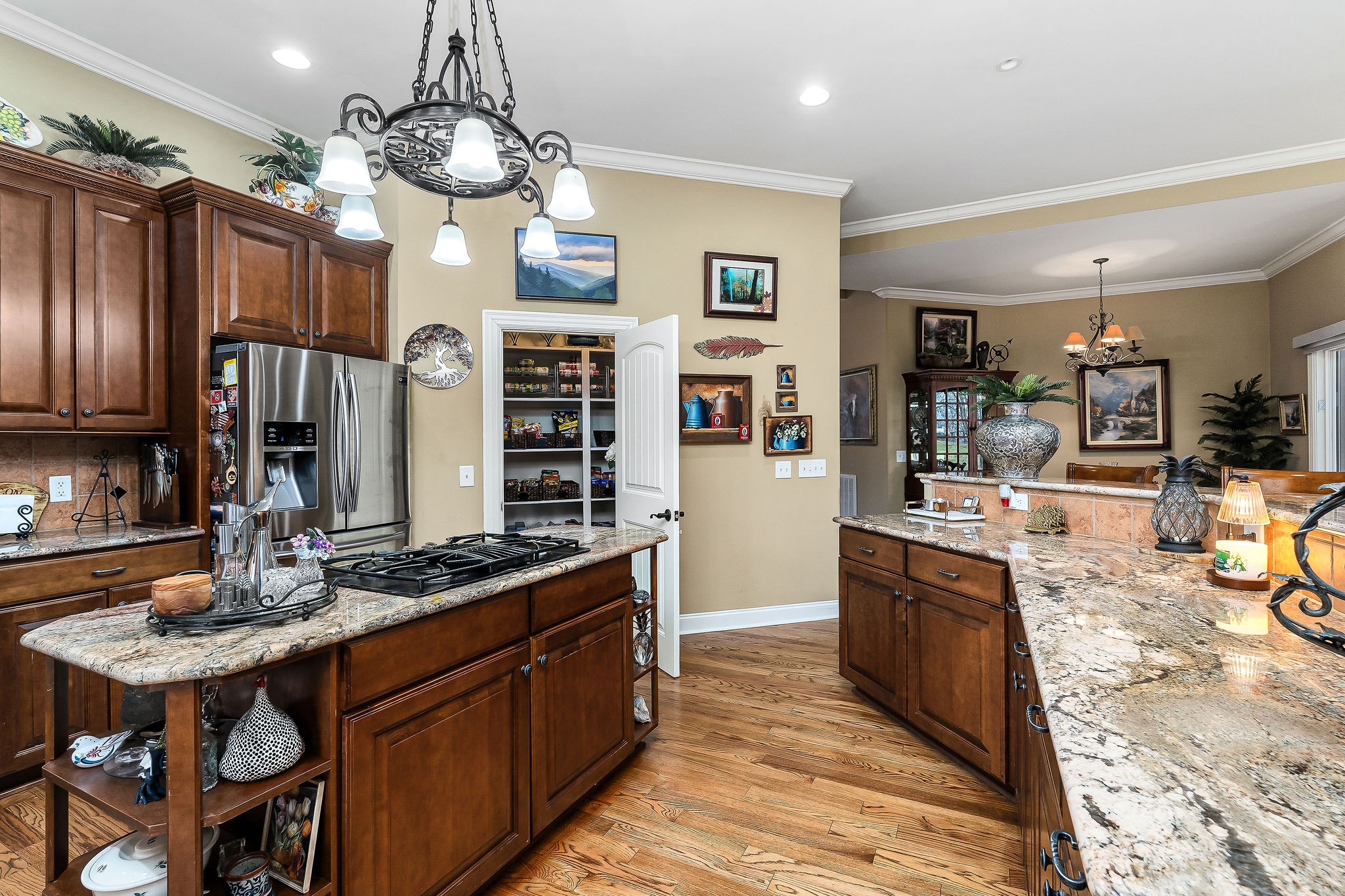 608 Ridgecrest Lane Lebanon, TN 37087 - Photo 9 of 69 Granite counter tops and an abundance of cabinetry space
