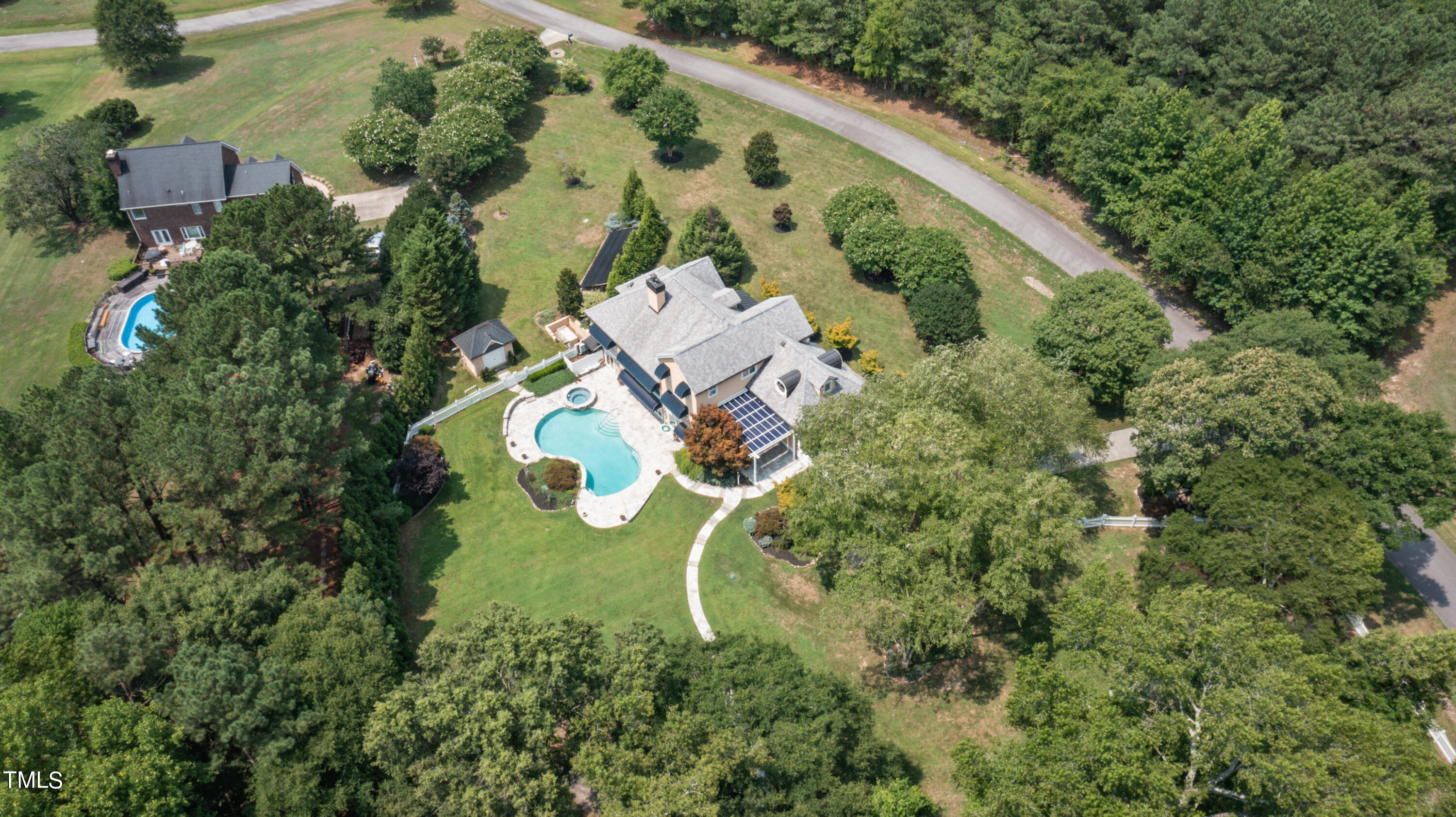 1936 Amethyst Ridge Road Raleigh, NC 27604 - Photo 68 of 74 aerial view