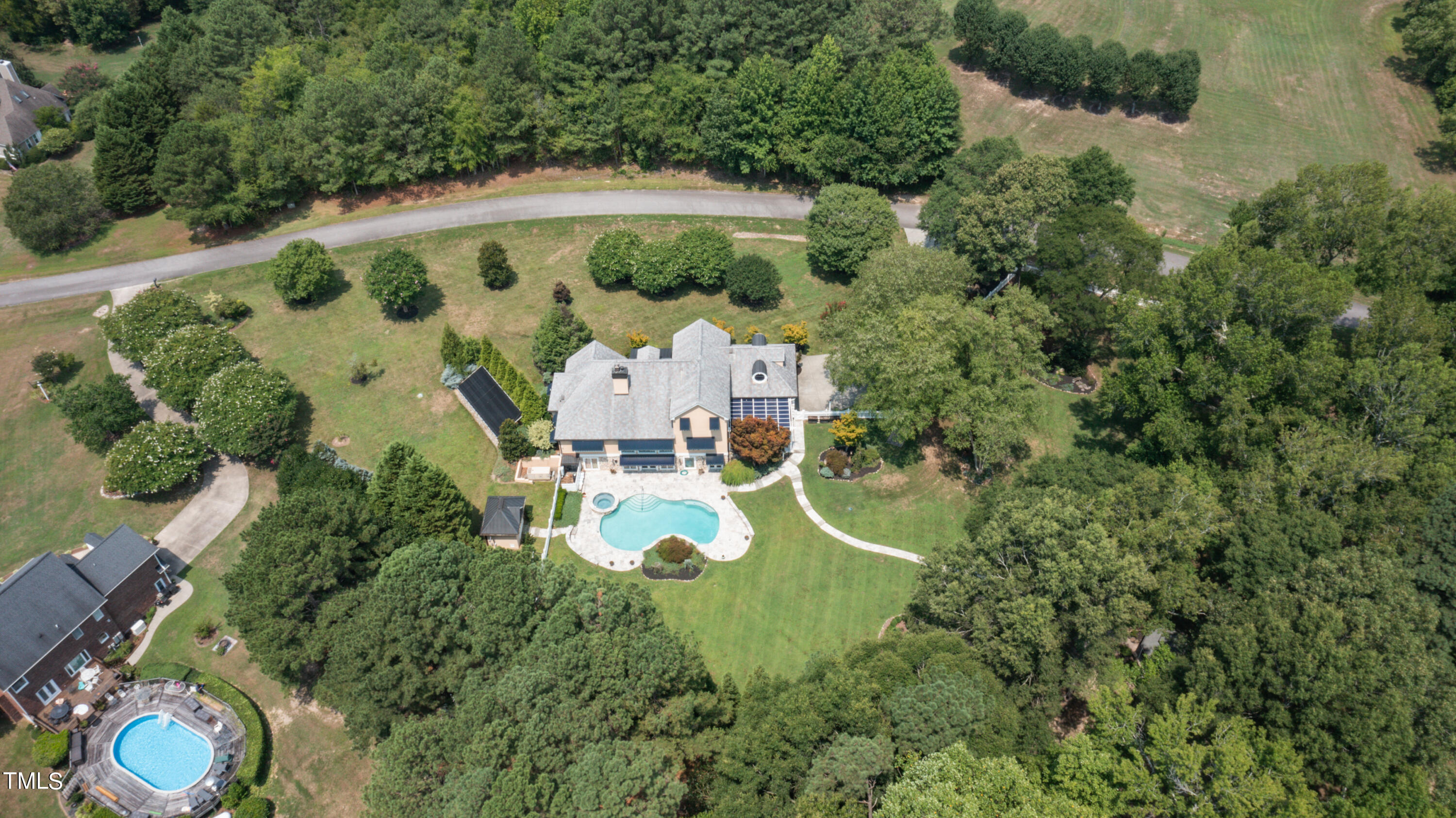 1936 Amethyst Ridge Road Raleigh, NC 27604 - Photo 72 of 74 aerial view