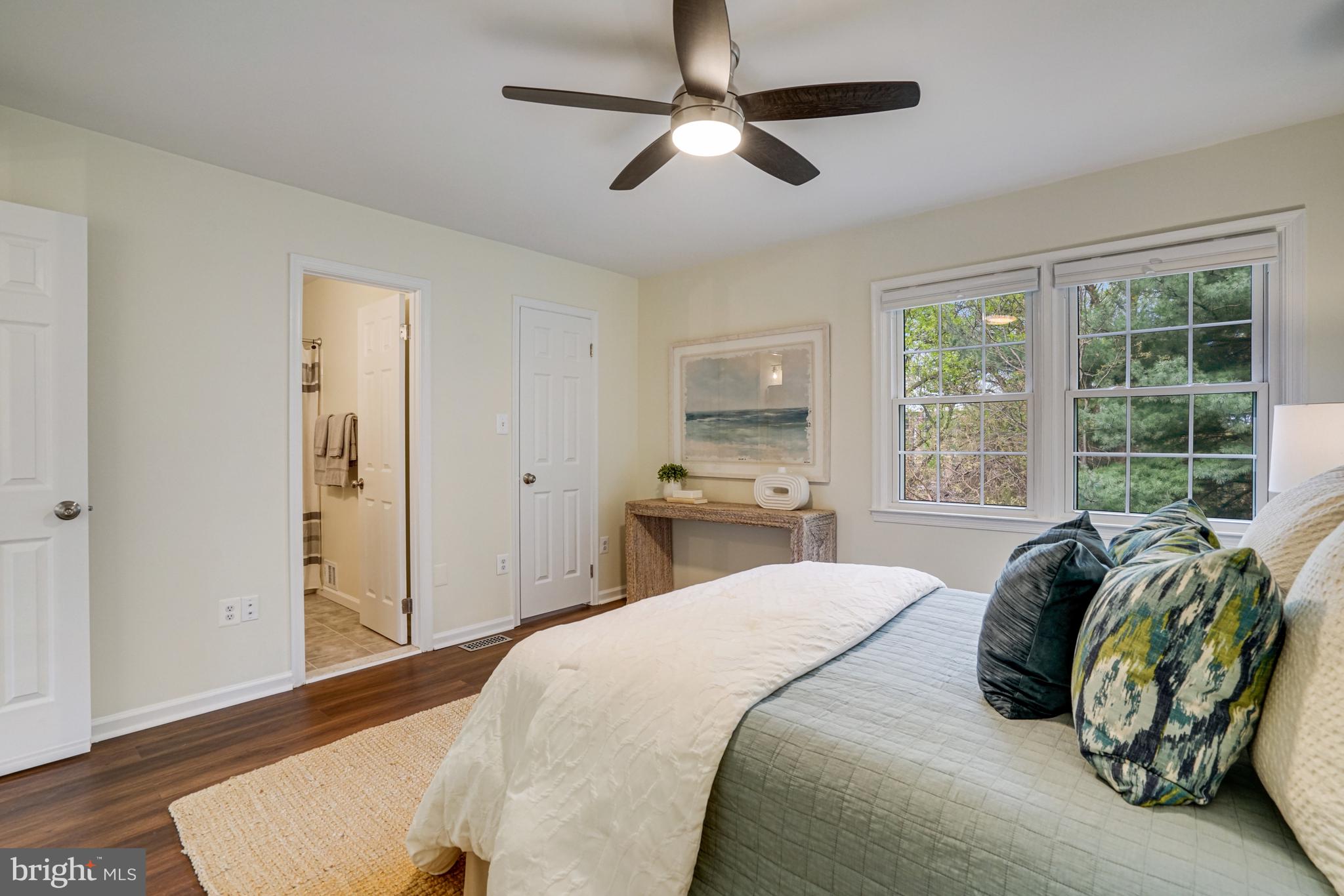 2266 Cartbridge Road Falls Church, VA 22043 - Photo 22 of 48 a bedroom with a bed window and a bed