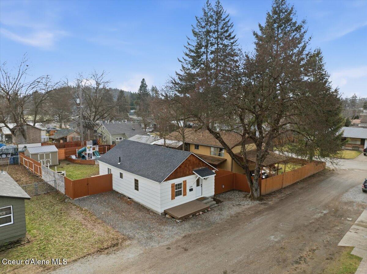 1204 East Foster Avenue Coeur D'Alene, ID 83814 - Photo 3 of 45 08-Aerial Front of Home