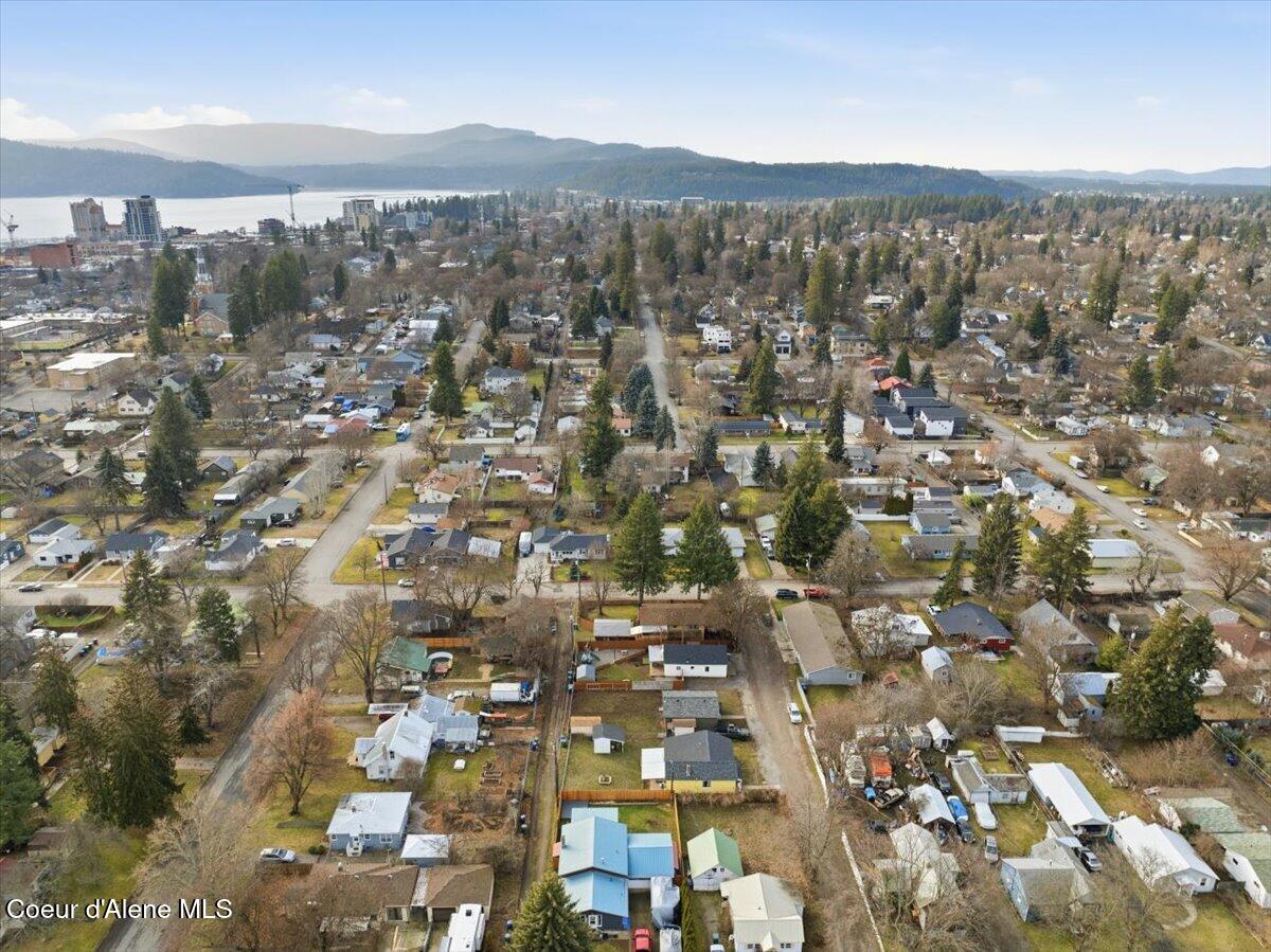 1204 East Foster Avenue Coeur D'Alene, ID 83814 - Photo 40 of 45 44-Aerial Back of Home