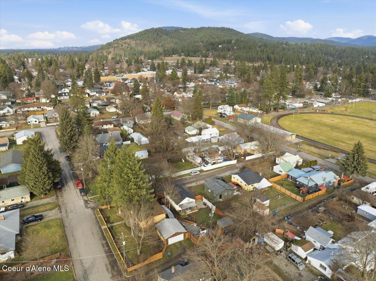 1204 East Foster Avenue Coeur D'Alene, ID 83814 - Photo 43 of 45 47-Aerial Back of Home