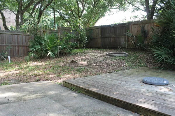a view of outdoor space and yard