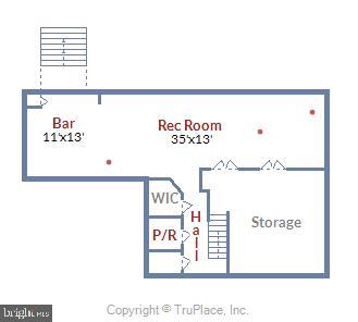 35 Old Solomons Island Road Lothian, MD 20711 - Photo 43 of 43 Lower level floorplan
