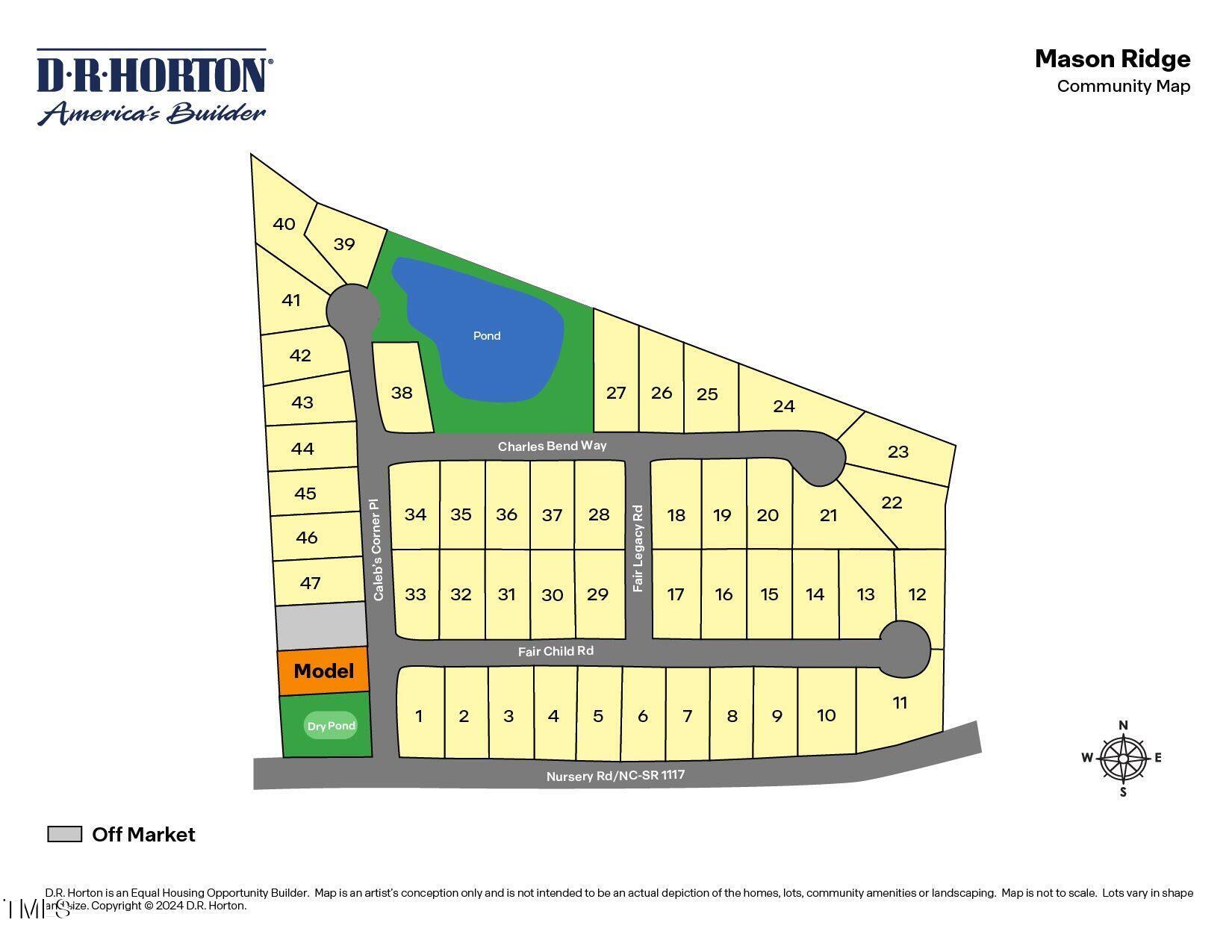 163 Fair Child Road Spring Lake, NC 28390 - Photo 40 of 41 Mason Ridge - Site Map
