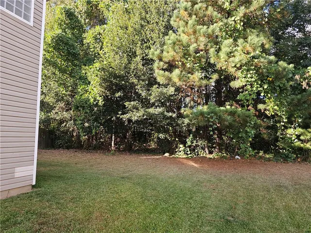 a view of outdoor space and yard