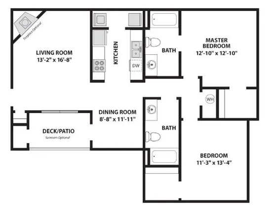 $1,507 | 1100 Park Creek Court, Unit 227, Gainesville, GA 30504