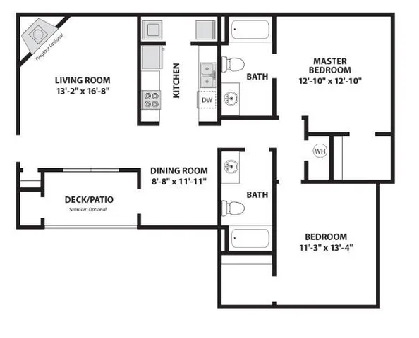 $1,472 | 1100 Park Creek Court, Unit 227, Gainesville, GA 30504