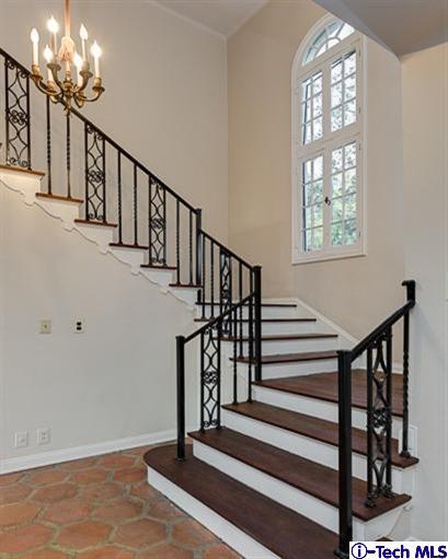 1255 Wentworth Avenue Pasadena, CA 91106 - Photo 19 of 44 a view of entryway and hall with wooden floor
