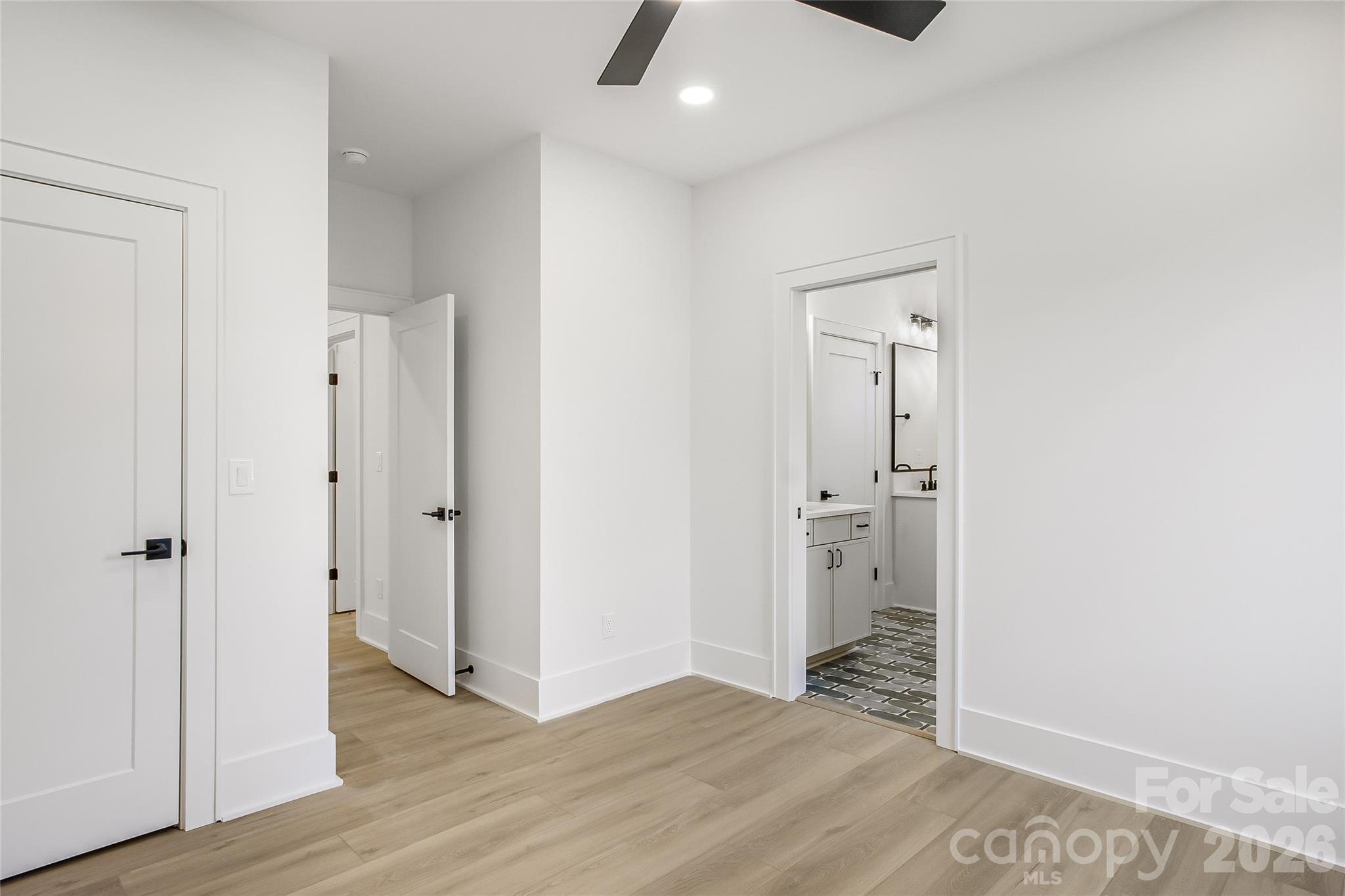 4221 Spring Street Charlotte, NC 28270 - Photo 33 of 44 wooden floor in an empty room
