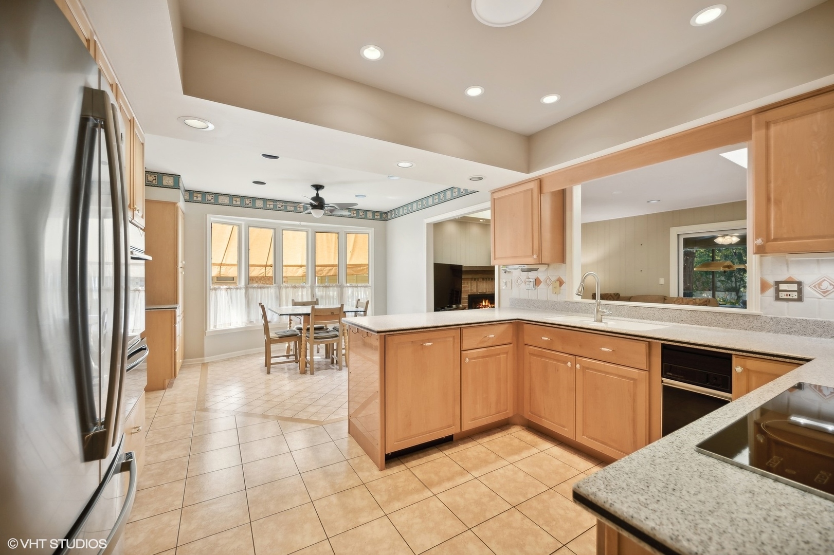 3110 Techny Road Northbrook, IL 60062 - Photo 8 of 21 a kitchen with stainless steel appliances granite countertop a refrigerator and a sink