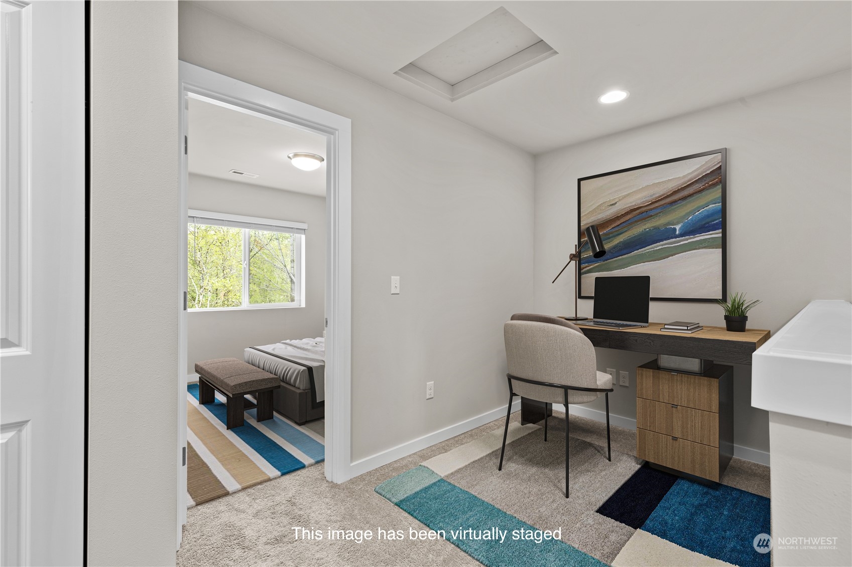 20713 42nd Avenue Southeast, Unit A Bothell, WA 98021 - Photo 6 of 32 a workspace with furniture and window