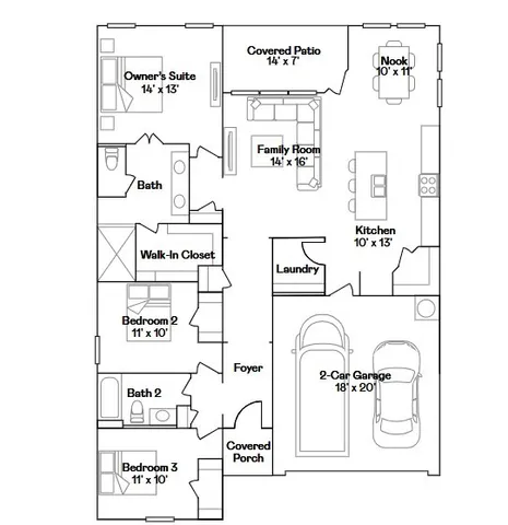a view of living room with furniture and flat screen tv