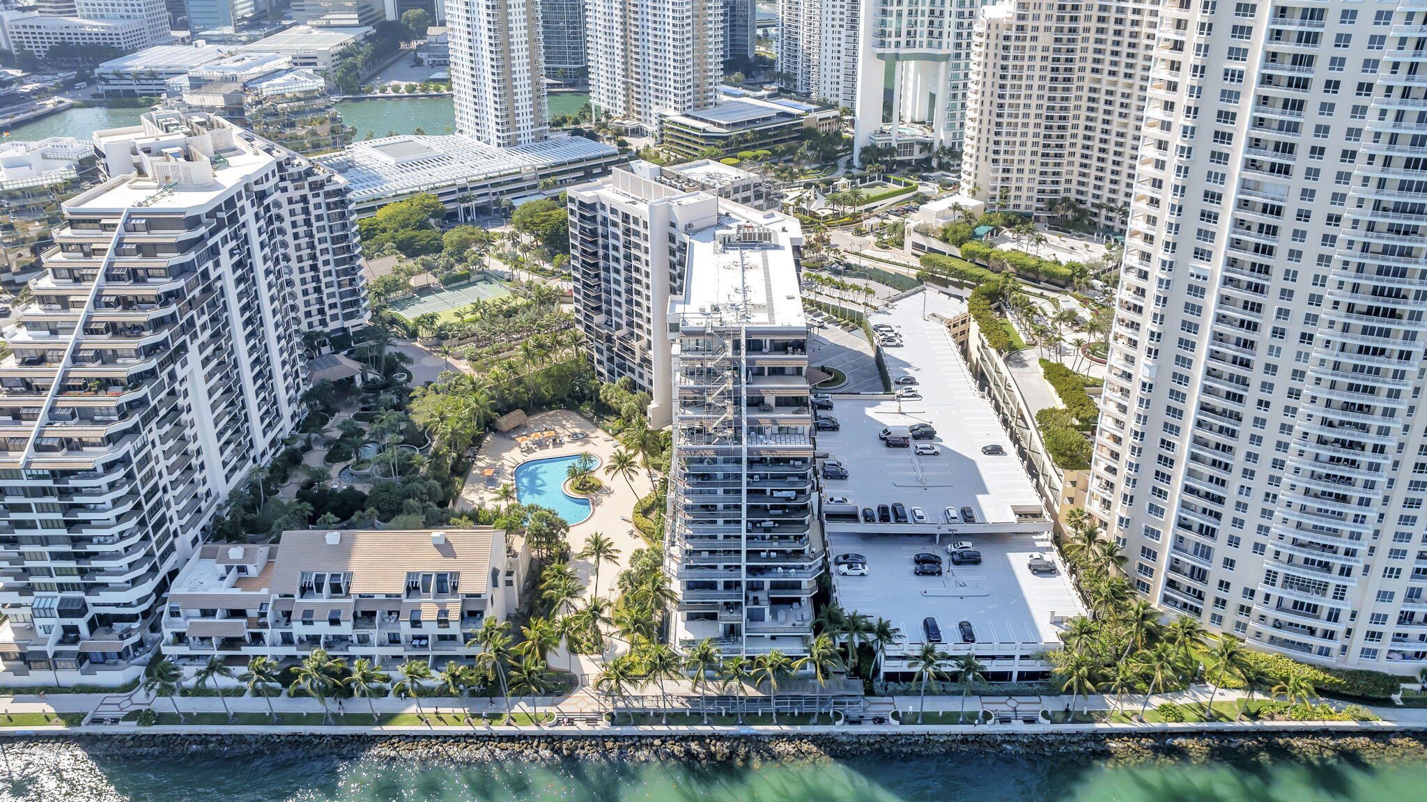 540 Brickell Key Drive, Unit 919 Miami, FL 33131 - Photo 22 of 42 Aerial of home location