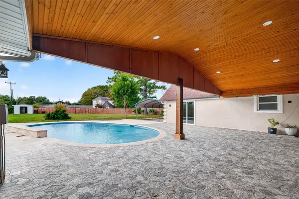 a view of outdoor space and yard