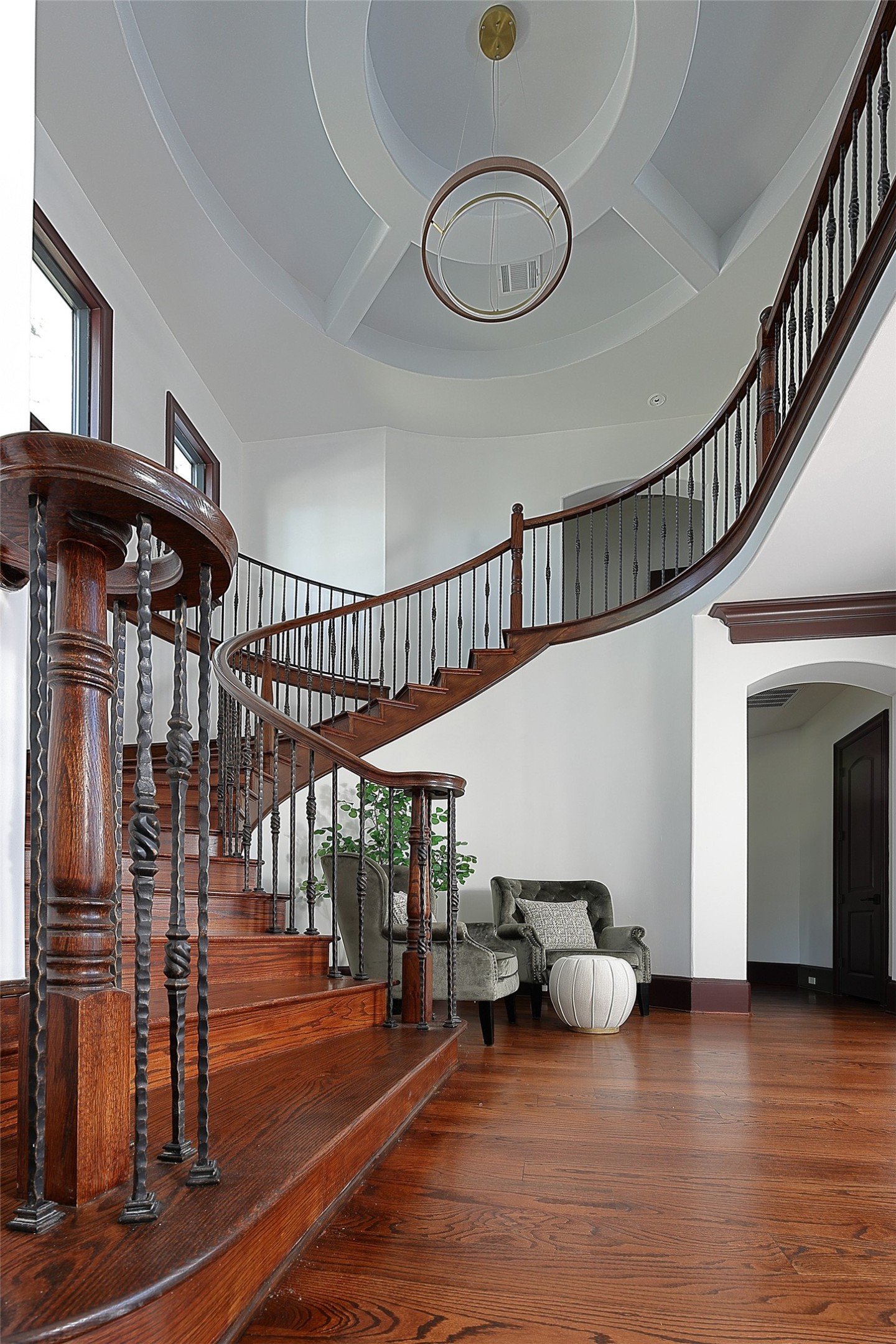 4839 Jason Street Houston, TX 77096 - Photo 4 of 48 Grand Staircase after the entrance