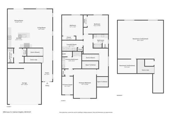 $3,200 | 4093 Isaac Court, Vadnais Heights, MN 55127